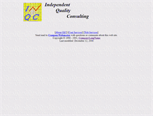 Tablet Screenshot of iqcweb.com